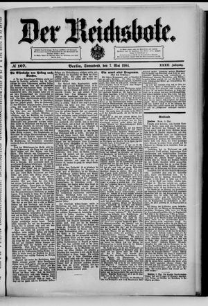 Der Reichsbote vom 07.05.1904