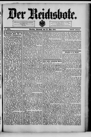 Der Reichsbote vom 25.05.1904