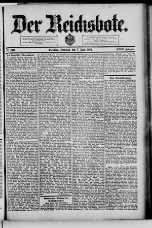Der Reichsbote vom 07.06.1904