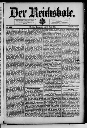 Der Reichsbote vom 18.06.1904