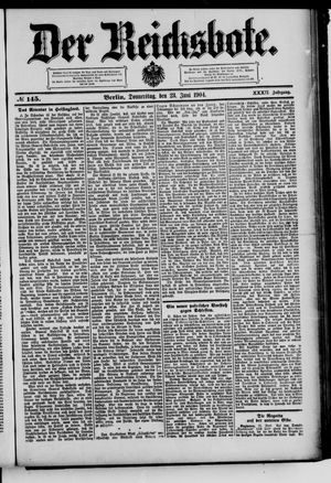Der Reichsbote vom 23.06.1904