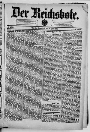 Der Reichsbote vom 02.07.1904
