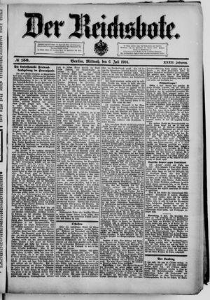 Der Reichsbote vom 06.07.1904