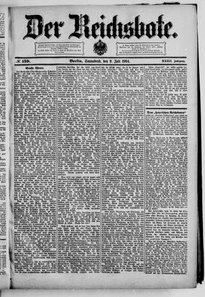 Der Reichsbote vom 09.07.1904