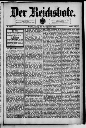 Der Reichsbote vom 30.09.1904
