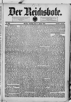 Der Reichsbote vom 31.01.1905