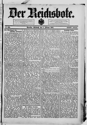 Der Reichsbote vom 08.02.1905