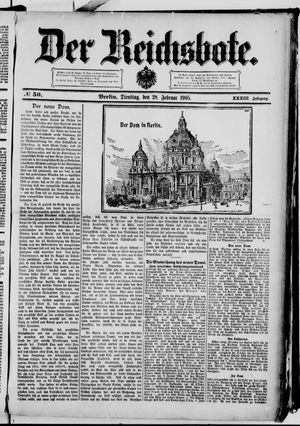 Der Reichsbote vom 28.02.1905