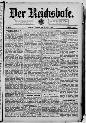 Der Reichsbote vom 21.03.1905