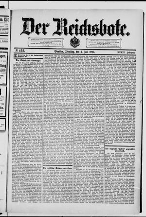 Der Reichsbote vom 04.07.1905
