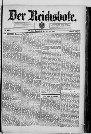 Der Reichsbote vom 15.07.1905