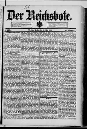 Der Reichsbote vom 11.05.1906