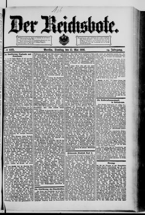 Der Reichsbote vom 15.05.1906