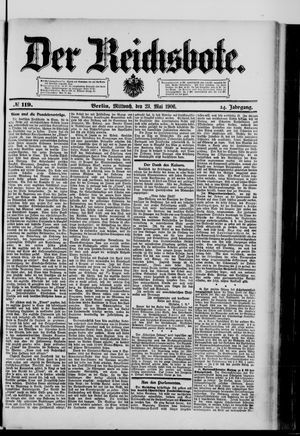 Der Reichsbote vom 23.05.1906