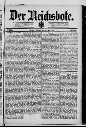 Der Reichsbote vom 30.05.1906