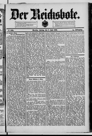 Der Reichsbote vom 08.06.1906