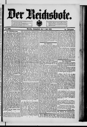 Der Reichsbote vom 07.07.1906