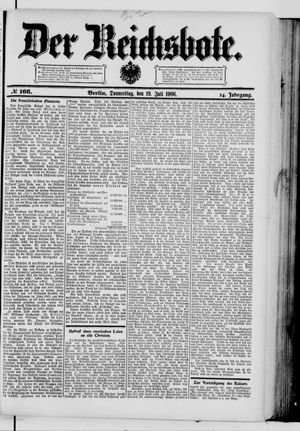 Der Reichsbote on Jul 19, 1906