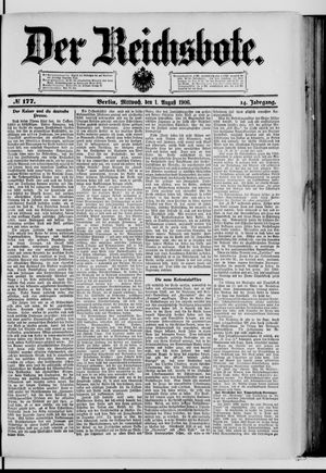 Der Reichsbote on Aug 1, 1906