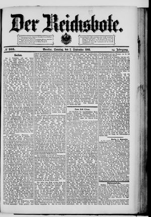 Der Reichsbote vom 02.09.1906