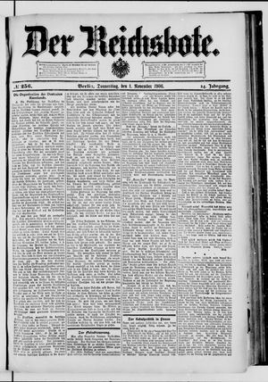 Der Reichsbote on Nov 1, 1906