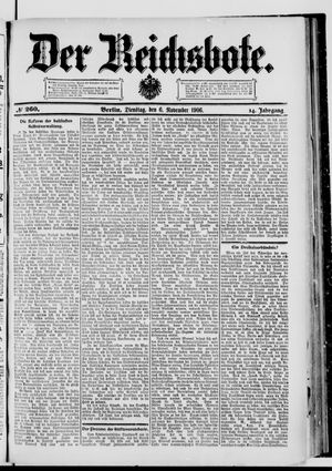 Der Reichsbote on Nov 6, 1906