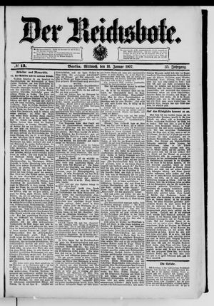 Der Reichsbote on Jan 16, 1907