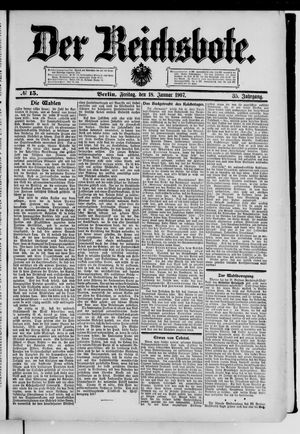 Der Reichsbote vom 18.01.1907