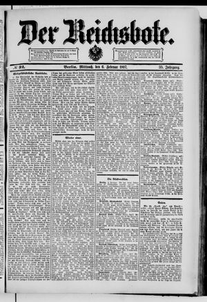 Der Reichsbote on Feb 6, 1907