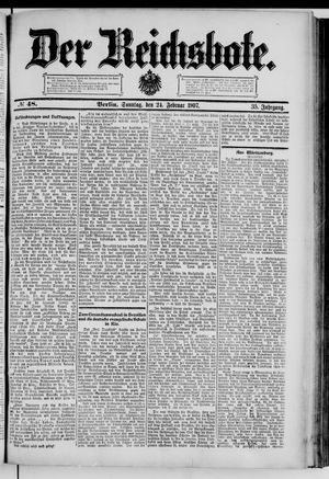 Der Reichsbote on Feb 24, 1907