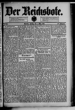 Der Reichsbote vom 01.03.1907