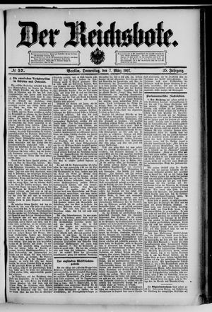 Der Reichsbote vom 07.03.1907