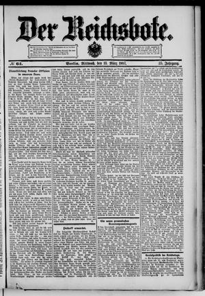 Der Reichsbote on Mar 13, 1907