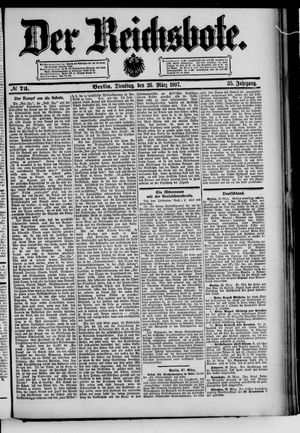 Der Reichsbote vom 26.03.1907