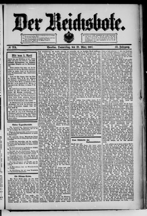 Der Reichsbote vom 28.03.1907