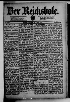 Der Reichsbote vom 01.05.1907