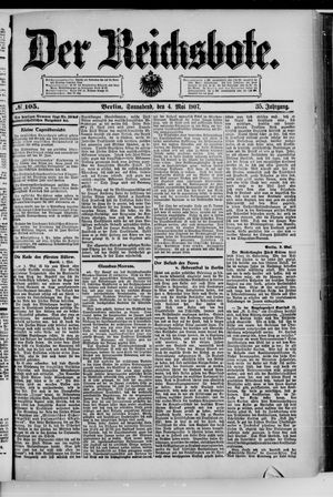 Der Reichsbote vom 04.05.1907