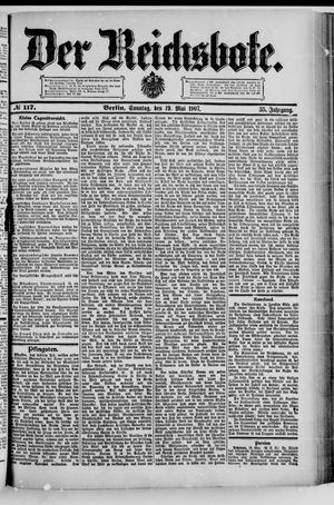 Der Reichsbote on May 19, 1907