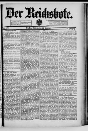 Der Reichsbote on May 22, 1907