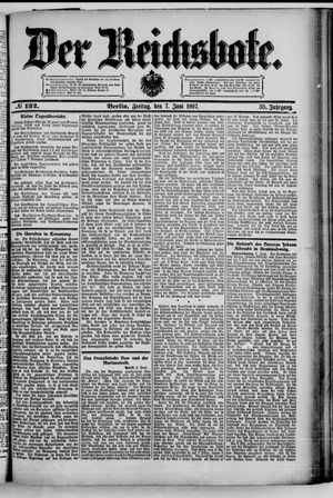 Der Reichsbote vom 07.06.1907