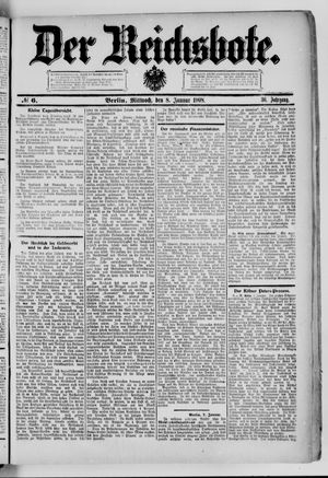 Der Reichsbote on Jan 8, 1908