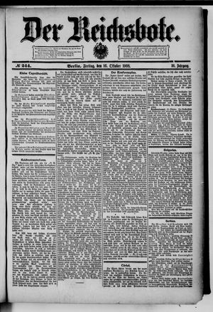 Der Reichsbote vom 16.10.1908