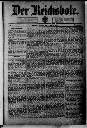 Der Reichsbote on Jan 1, 1909