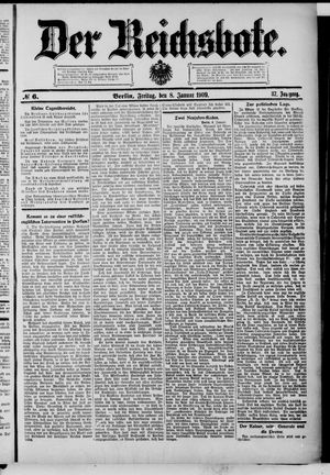 Der Reichsbote vom 08.01.1909