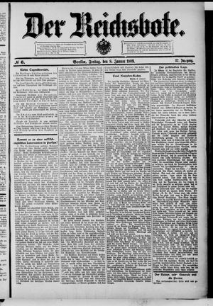 Der Reichsbote vom 08.01.1909
