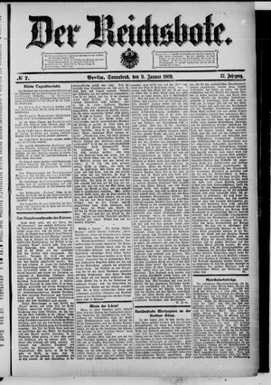 Der Reichsbote on Jan 9, 1909