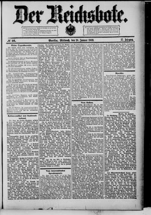 Der Reichsbote vom 20.01.1909