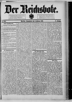 Der Reichsbote vom 06.02.1909