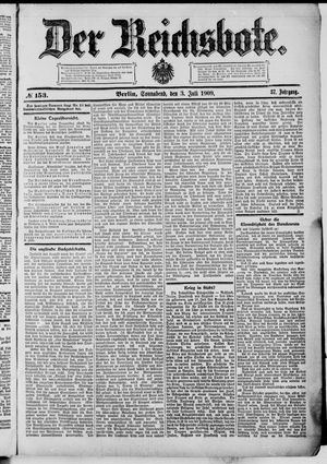 Der Reichsbote vom 03.07.1909