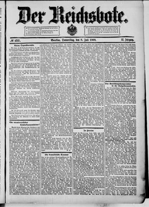 Der Reichsbote vom 08.07.1909